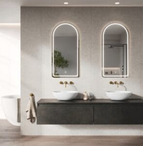 Badkamer Studio SHOWROOM twee gootstenen